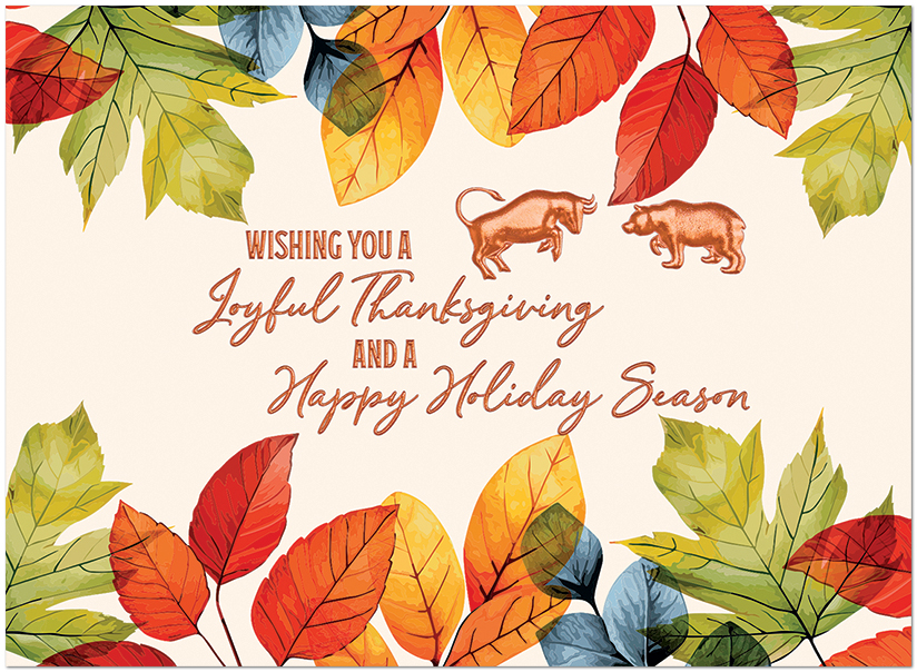 Happy Thanksgiving! May you have a joyous holiday! Joyful Thanksgiving H3461U-AA